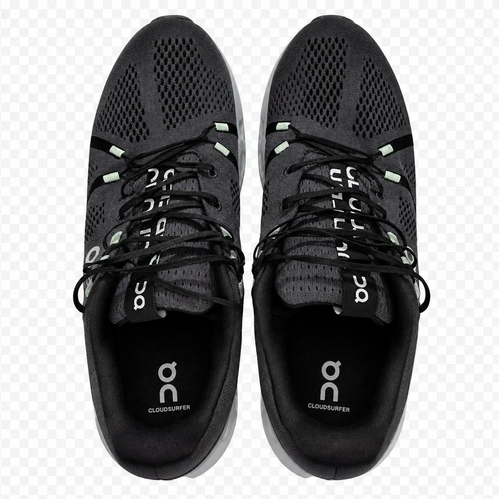 On Cloudsurfer Men 12 Iron Glacier Running Shoes CloudTec Phase 3MD10422762